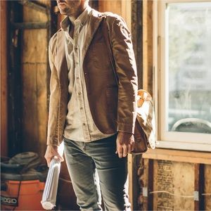 MINT TAYLOR STITCH The Telegraph Jacket in Khaki: 44R Jacket